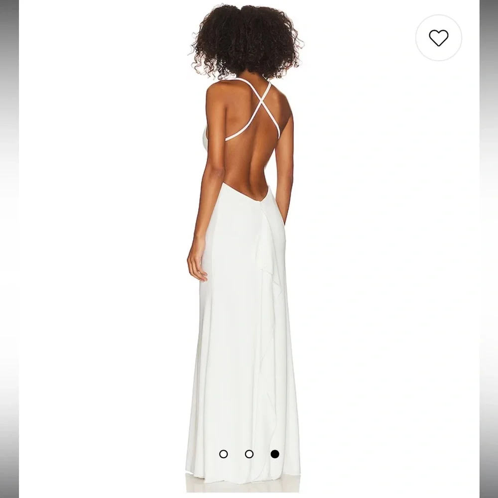 NWT RONNY KOBO RAVENNA DRESS IN WHITE SIZE S NEVER WORN - Picture 2 of 10